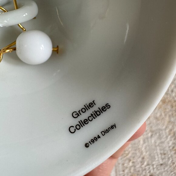 Lion King Simba Cub Grolier Collectibles Disney Porcelain Christmas Bell - Picture 9 of 10